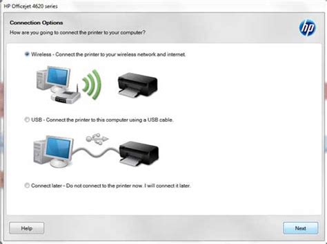 Set Up the HP Officejet 4620 on a Wireless Network: A Step.